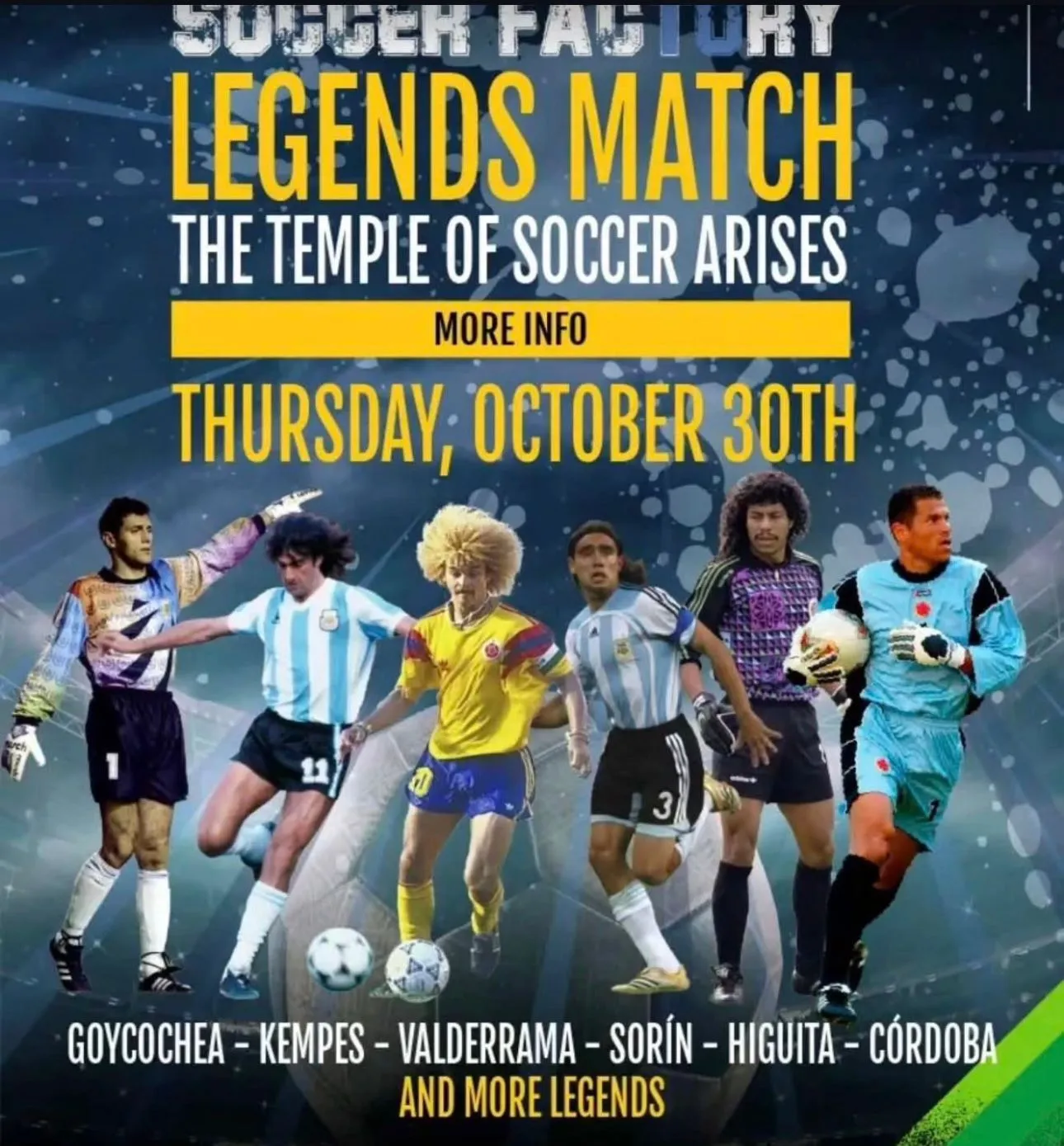 Soccer Factory Legends Match