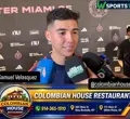 @samu33velasquez Samuel Velasquez feliz con su primer gol con la @fcfseleccioncol de mayores!