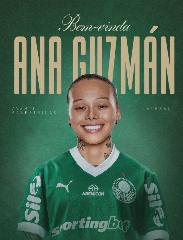 NUEVO DESTINO para Ana María Guzman en el fútbol femenino.