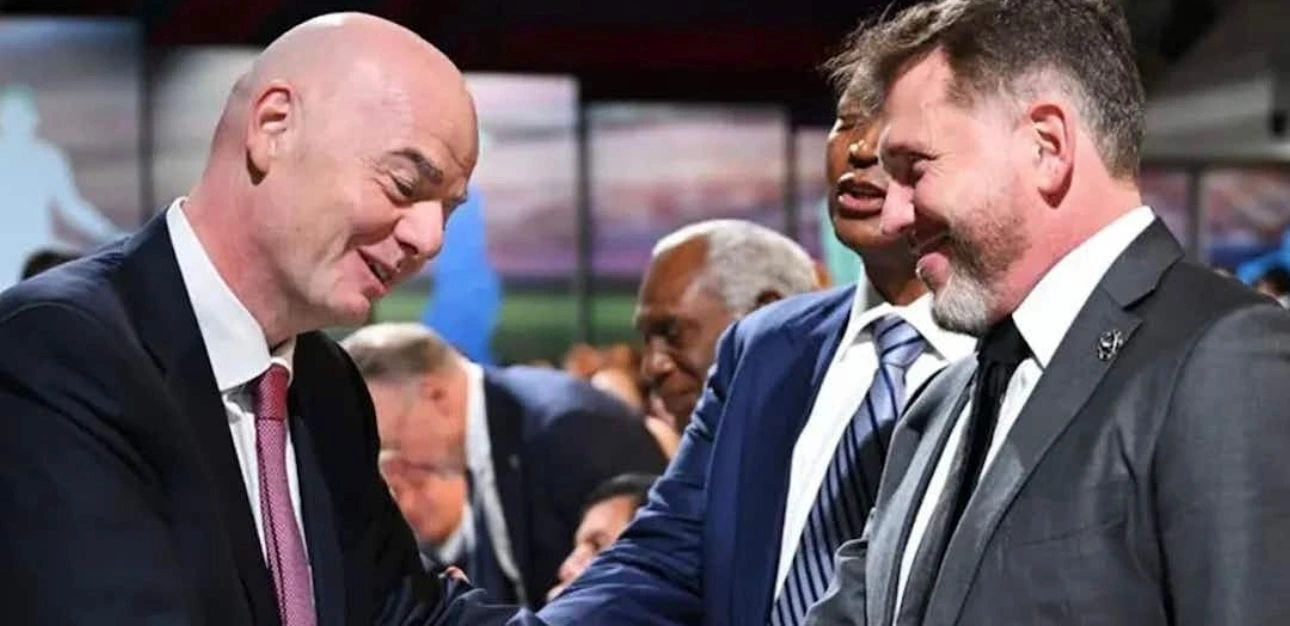 Alejandro Domínguez y CONMEBOL desembarcaron en Zurich para la reunión del Consejo de FIFA