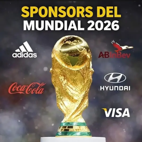 El listado de patrocinadores del Mundial 2026 confirma que la Copa del Mundo opera como un mercado premium