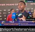 Kevin Andrade también paso por los micrófonos de W SPORTS TV www.wsportstv.net