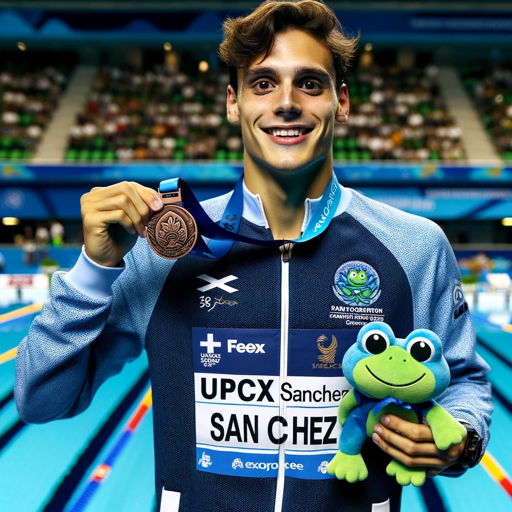 Gustavo Sánchez se corona con oro en la Copa Mundial de Natación Artística