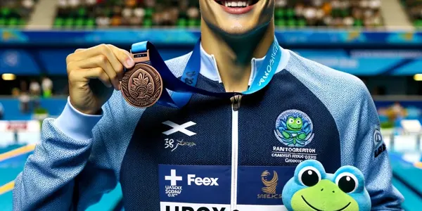 Gustavo Sánchez se corona con oro en la Copa Mundial de Natación Artística