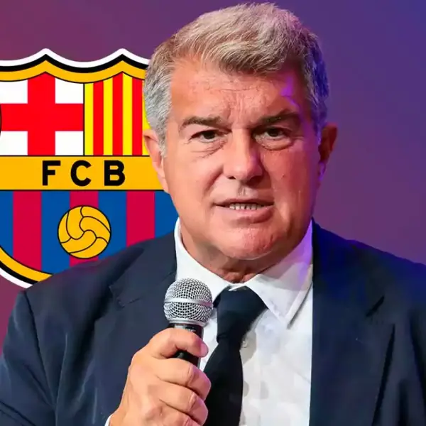 Joan Laporta presidente del FC Barcelona hablo de cuando regresa el conjunto azulgrana al Spotify Camp Nou Stadium.