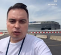 Desde el estadio donde se jugara la gran final del mundial!