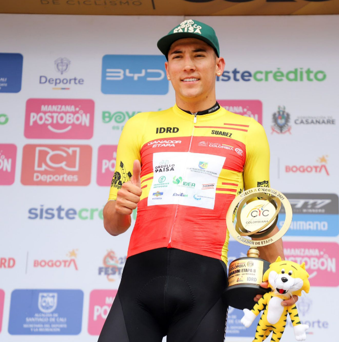 ¡Victoria para Alejandro Osorio en la Vuelta a Colombia!
