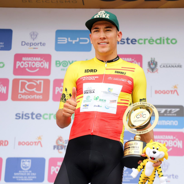 ¡Victoria para Alejandro Osorio en la Vuelta a Colombia!
