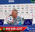 Palabras de Carlos Queiroz director tecnico de Ghana