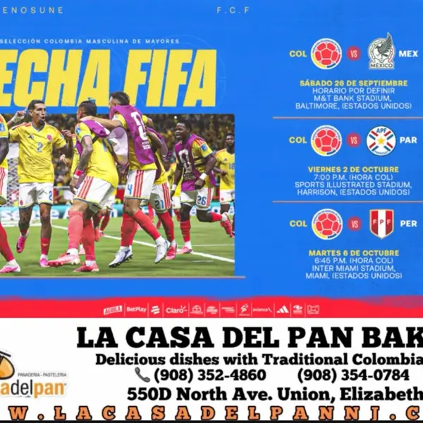 Selección Colombia Masculina de Mayores: confirmados rivales, fechas y horarios de los amistosos de septiembre