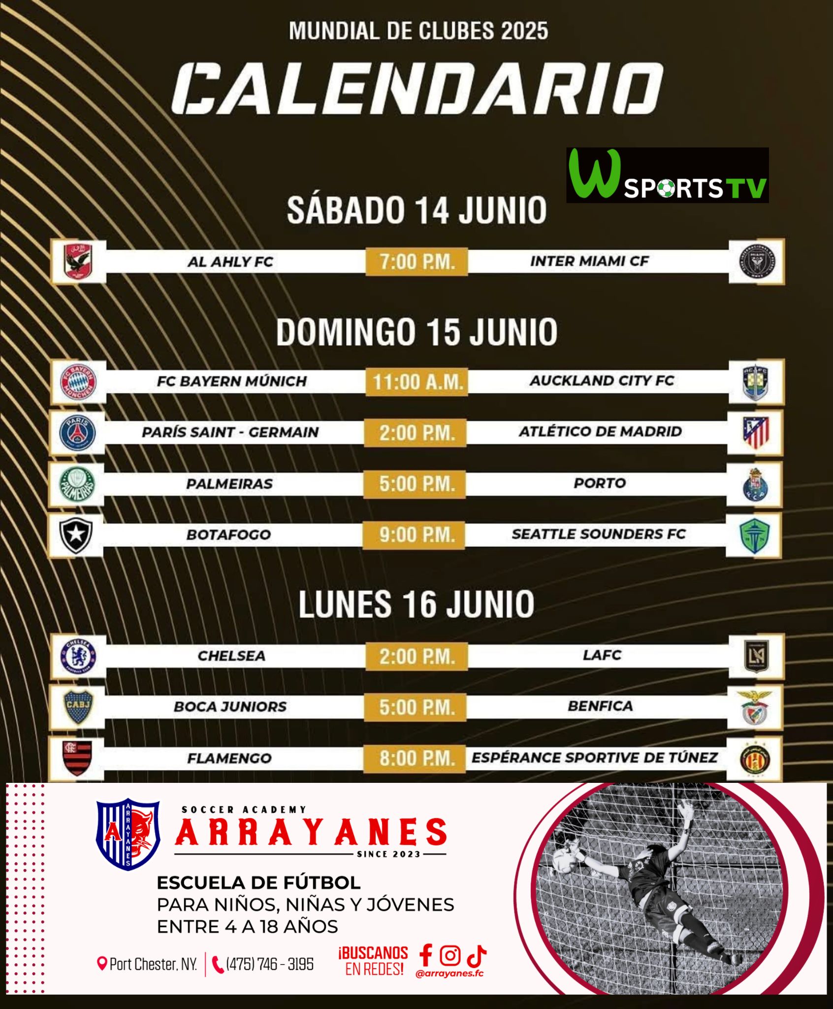 Comienza el mundial de clubes.