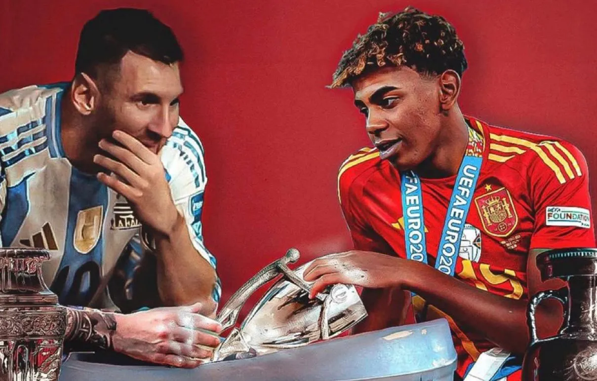 Lionel Messi y Lamine Yamal listos para la Finalísima en Marzo del 2026