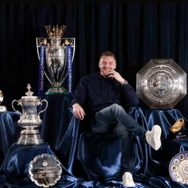 Jamie Vardy un histórico de la Premier League de Inglaterra.