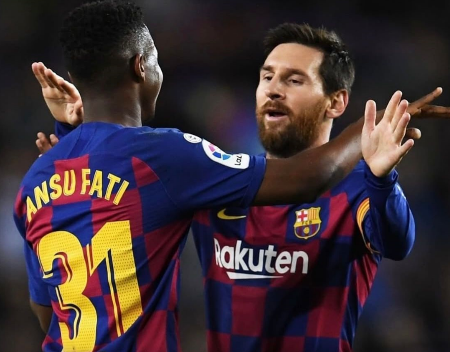 Ansu Fati tiene pie y medio fuera del FC Barcelona.