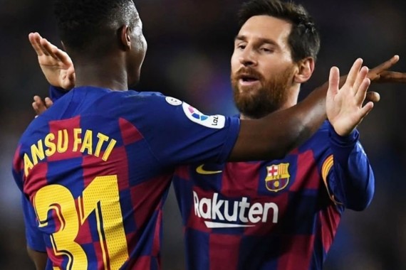 Ansu Fati tiene pie y medio fuera del FC Barcelona.