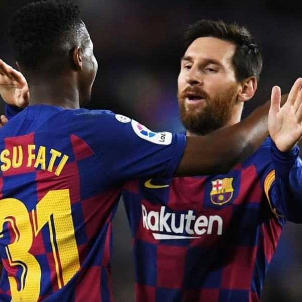 Ansu Fati tiene pie y medio fuera del FC Barcelona.