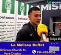 Felipe Marin Se contagio de buen Fútbol. Jugando muy bien en el medio campo verdolaga!