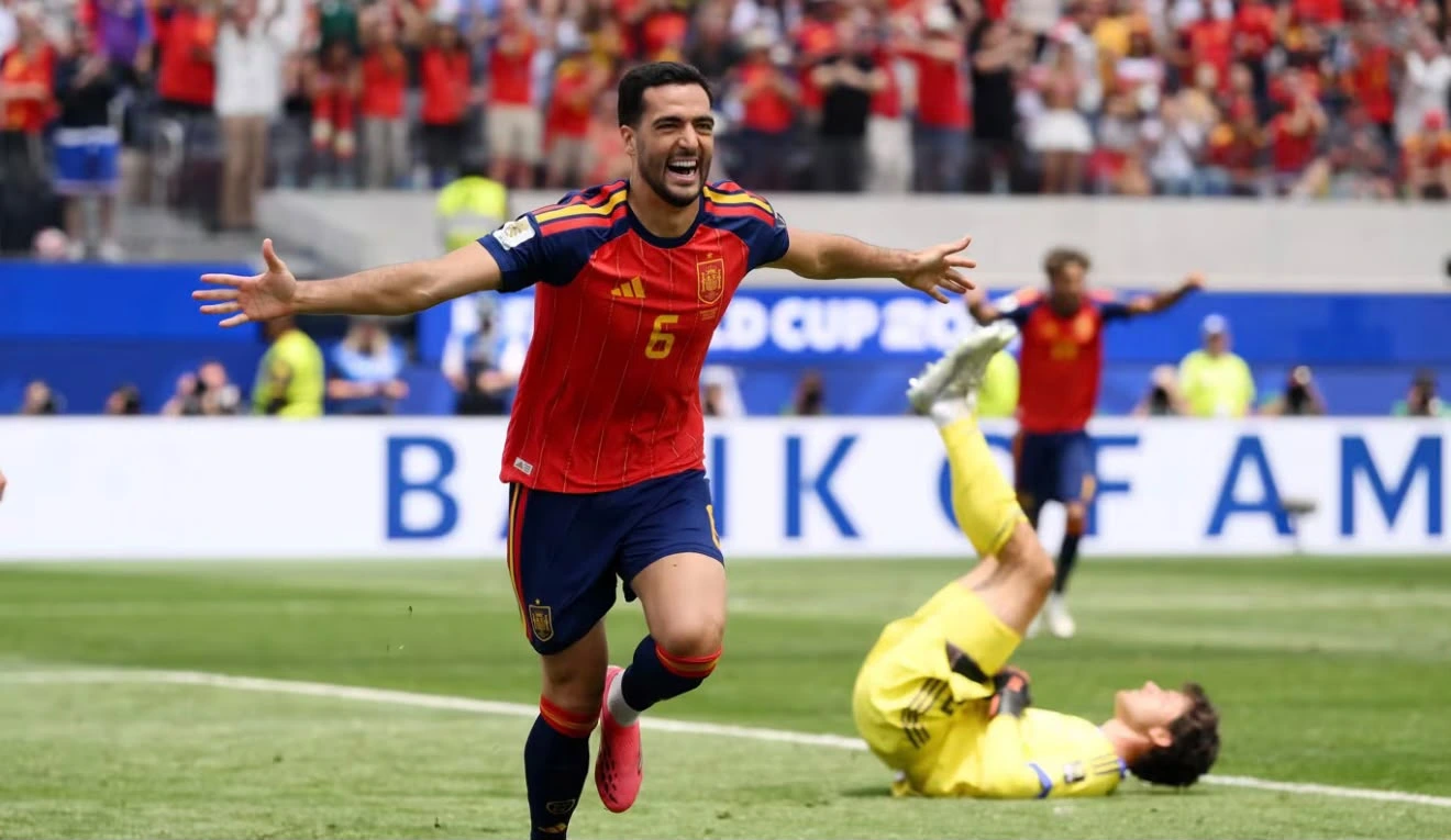 España derrota a Bélgica y se instala en las semifinales de la Copa Mundial 2026