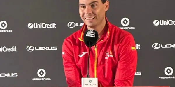 Una leyenda del tenis dice adiós ( Rafael Nadal) El tenista español deja huella por su exitosa carrera llena de títulos y celebraciones!