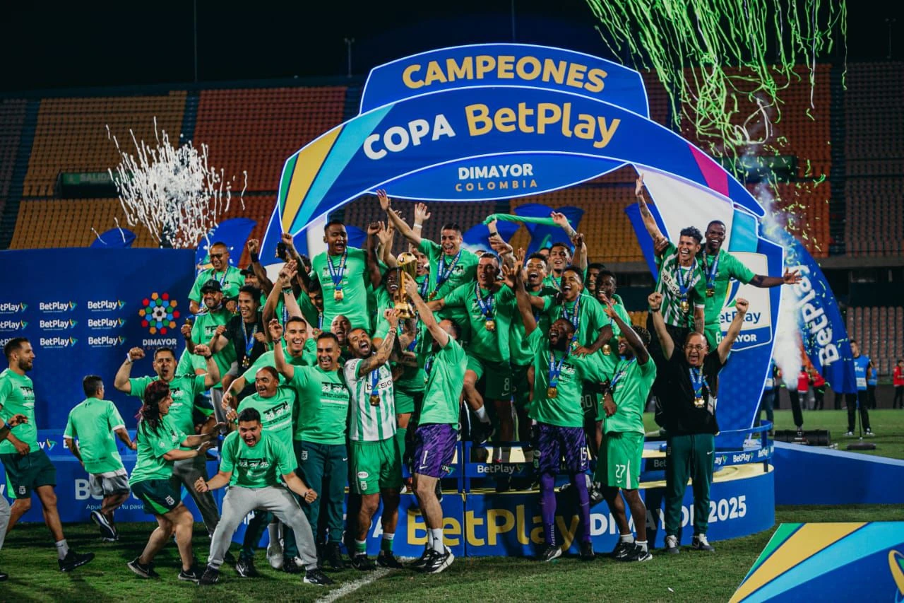 🏆 Atlético Nacional, nuevo campeón de la Copa Colombia 2025 tras vencer al Independiente Medellín