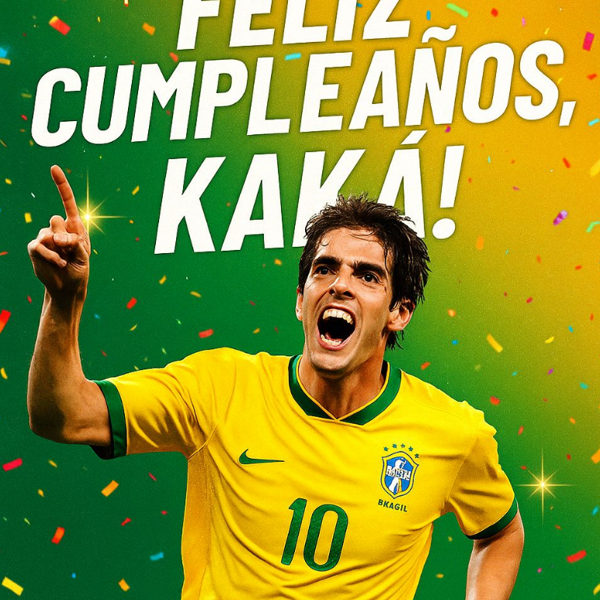 Feliz cumpleaños, Ricardo Kaká!