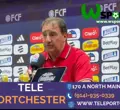 Rueda de prensa con el DT Néstor Lorenzo en los micrófonos 🎤 de W SPORTS TV www.wsportstv.net