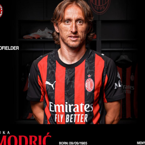 ¡OFICIAL! Luka Modric es nuevo jugador del AC Milan