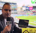 Desde el palco de prensa!