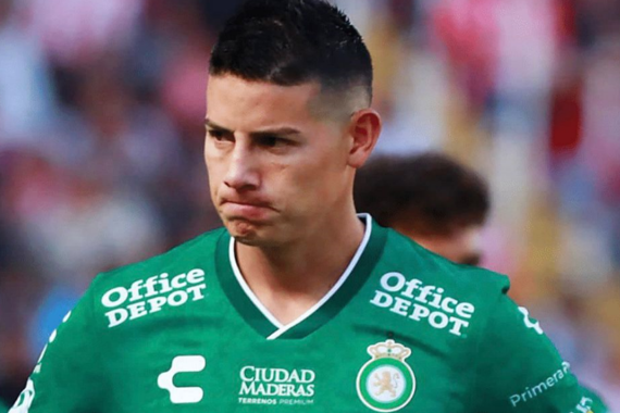JAMES RODRIGUEZ, POR FUERA DEL MUNDIAL DE CLUBES