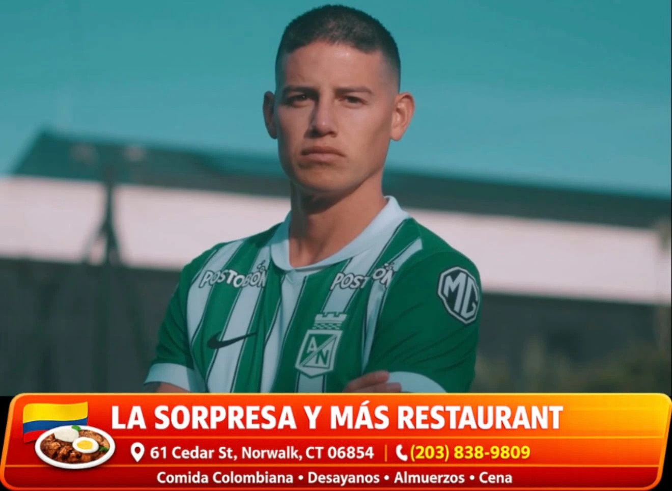¡Bombazo en Colombia! James Rodríguez es nuevo jugador de Atlético Nacional