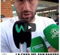 Palabras de #davidospina en los micrófonos de @w.sports.tv Cortesía: @lacasadelpannj